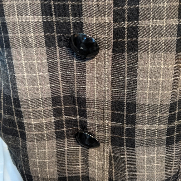 San Francisco plaid button up jacket sz 13 junior - Picture 11 of 14